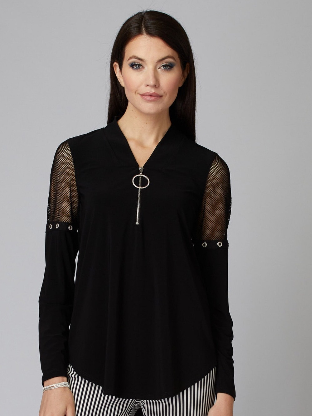 Joseph Ribkoff long-sleeve top size 10